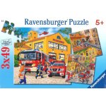 Ravensburger Záchranáři 3 x 49 dílků – Zbozi.Blesk.cz