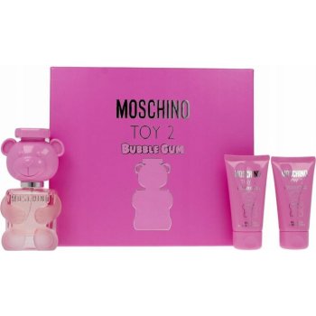 Moschino Toy 2 Bubble Gum EDT 50 ml + sprchový gel 50 ml + tělové mléko 50 ml dárková sada