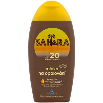 Astrid Sahara mléko na opalování s betakarotenem SPF20 200 ml