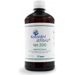Koloidní stříbro Vet ZOO 30 ppm Náhradní balení plastové lahve 0,5 l – Hledejceny.cz