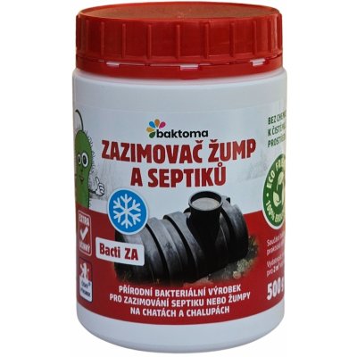 Baktoma Bacti ZA Zazimovač žump a septiků 0,5 kg – Zboží Mobilmania