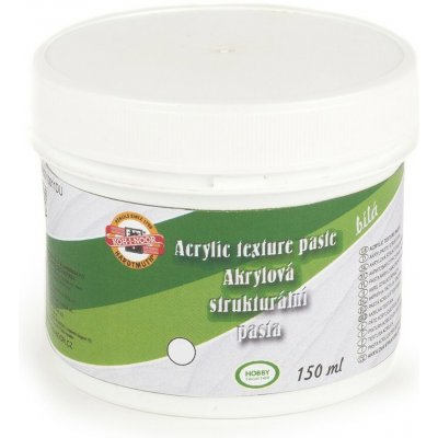 Koh-i-noor, pasta akrylová strukturální bílá 150 ml 1627 – Hledejceny.cz