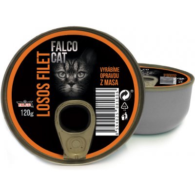 Sokol Falco Cat Filet z lososa pro kočky 120 g