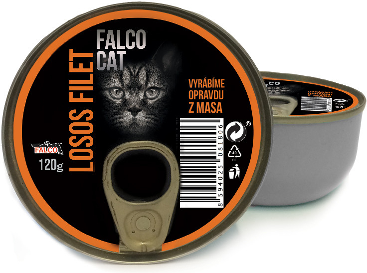 Sokol Falco Cat Filet z lososa pro kočky 120 g