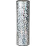 Univerzální hologramová samolepící fólie na metry motiv 6 pila - šíře 25cm - stříbrná