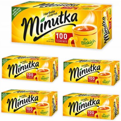 Mokate Minutka černý čaj 100 x 1,4 g – Zbozi.Blesk.cz