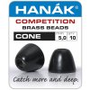 Výroba nástrahy Hanák Competition Konické hlavičky CONE Black 5 mm 10 ks