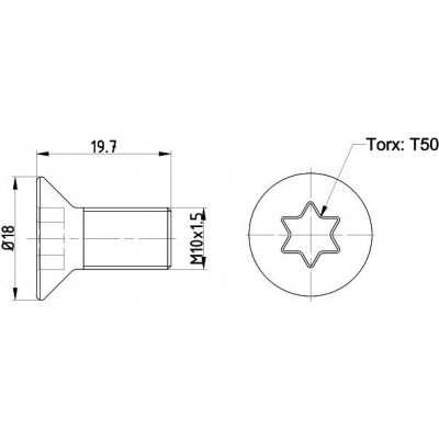 Šroub, brzdový kotouč TEXTAR TPM0016 – Zbozi.Blesk.cz