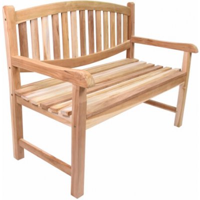 Divero Bradford 120 x 57 x 94 cm masivní teak světle hnědá – Zboží Mobilmania