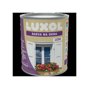 Luxol Barva na okna 0,75 l lesk bílá