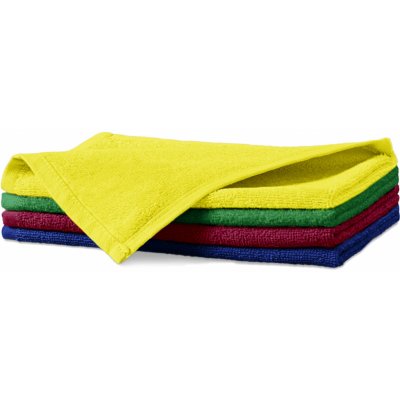 Malfini Malý ručník Terry Hand Towel citronová 30 x 50 cm