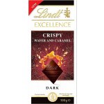 Lindt EXCELLENCE Dark Crispy Wafer & Caramel 100 g – Zboží Dáma