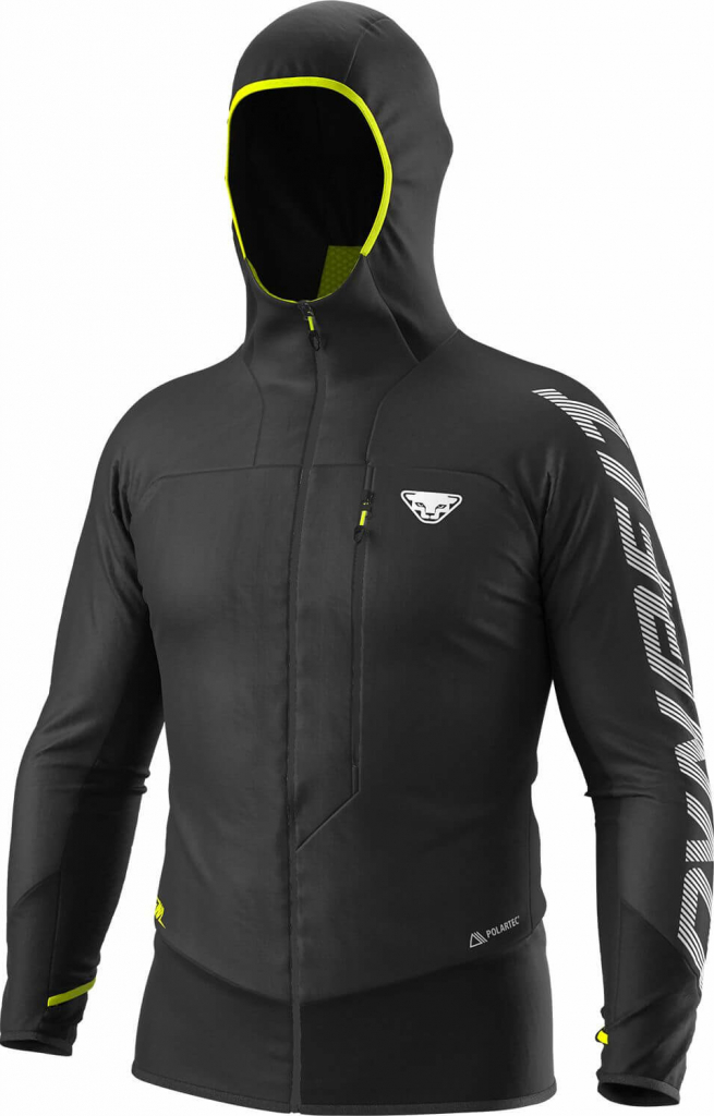 Dynafit DNA Polartec Jacket M black out/neon yellow