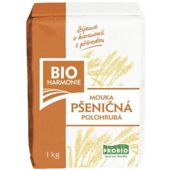 Bioharmonie Pšeničná mouka bílá polohrubá Bio 1 kg
