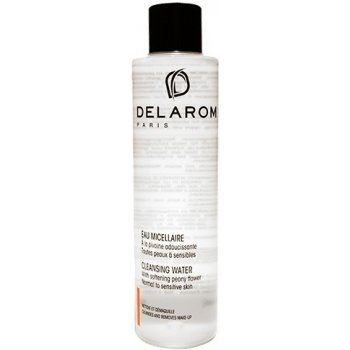 Delarom Cleaning and Removing čistící pleťová voda se zjemňující pivoňkou (For Normal to Sensitive Skin) 200 ml