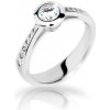 Prsteny Steel Edge Stříbrný prsten se zirkonem 2124