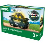 Brio World 33896 Svítící vagón se zlatem – Hledejceny.cz