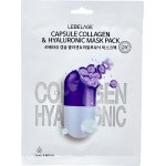 Lebelage Plátýnková pleťová maska s kolagenem Dr. Capsule Collagen Mask Pack 25 ml 1 ks – Zboží Dáma