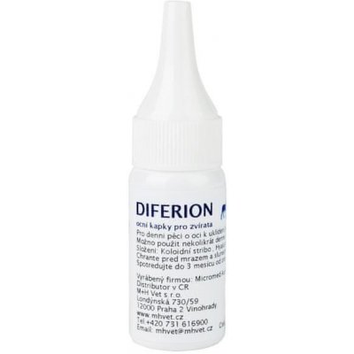 M+H VET Oční kapky MICROMED s ionty stříbra 10 ml – Hledejceny.cz