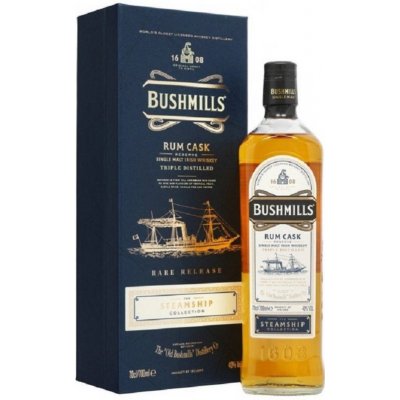 Bushmills Steamship Collection Rum Cask 40% 0,7 l (karton) – Hledejceny.cz