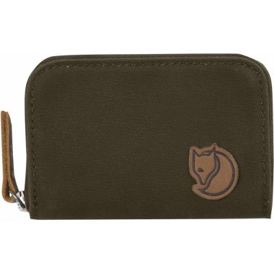 Fjällräven Zip Card Holder tmavě zelená – Sleviste.cz