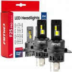 LED žárovky pro hlavní světla, řada F25 PRO BLACK FULL CANBUS, H4, H19, 70 W, 12 V, 24 V – Hledejceny.cz