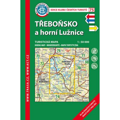 mapa Třeboňsko a horní Lužnice 1:50 t. 8.vydání 2015 – Zbozi.Blesk.cz