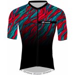 Force LIFE kr. rukáv černo-petrolej-červený – Zboží Dáma