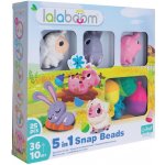 Trefl Lalaboom Darčeková súprava spájacích korálkových blokov Zvieracia farma 25 ks – Zboží Dáma
