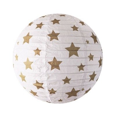 Lampion hvězdy na zavěšení 35 cm – Zboží Mobilmania