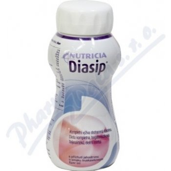 DIASIP S PŘÍCHUTÍ JAHODOVOU POR SOL 1X200ML