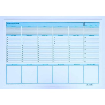 Optys 1285 Manažerský plánovací záznamník A3 50 listů – Zboží Živě