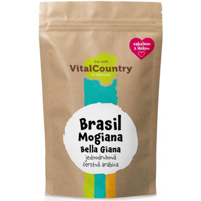 Vital Country Brasil Mogiana Bella Giana zrnková 250 g – Hledejceny.cz