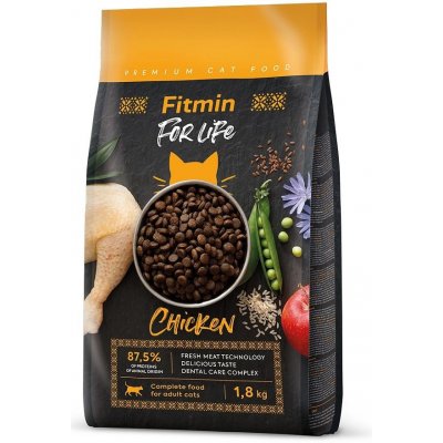 Fitmin For Life Adult Chicken pro kočky 1,8 kg