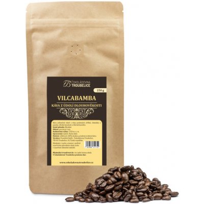 Čokoládovna Troubelice Káva Vilcabamba zrnková 250 g – Hledejceny.cz