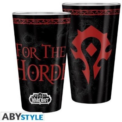 ABYstyle Sklenice World of Warcraft Horda 400 ml – Zbozi.Blesk.cz