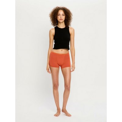 Modibodi menstruační kalhotky Classic Boyshort Super Burnt Brick – Zboží Dáma
