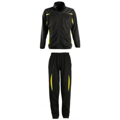 Sol's Camp Nou Kids Black-Lemon / Black – Sleviste.cz
