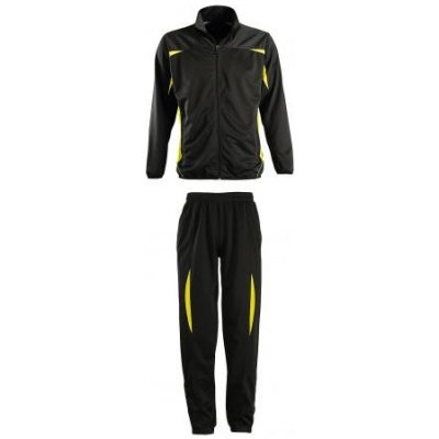 Sol's Camp Nou Kids Black-Lemon / Black