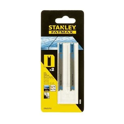 Stanley STA25752-XJ Pilové listy uchycení U tl. 2,5-6 mm rozteč 1,1-1,5 mm 2 ks – Zboží Mobilmania