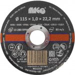 Magg Řezný kotouč 115 x 1,0 x 22,2 mm RK11510 – Sleviste.cz