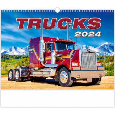 Nástěnný Trucks 2024 – Zboží Mobilmania