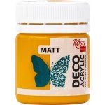 Rosa Decor akrylová barva 20 ml 19 yellow deep – Hledejceny.cz