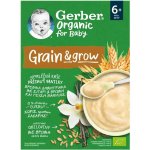 Gerber Organic for Baby Nemléčná kaše pšeničně-ovesná vanilka 200 g – Zboží Dáma