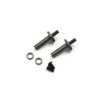 Kyosho STEEL FRONT WHEEL SHAFT RB5 SP2 WC-RB7 2 – Zboží Mobilmania