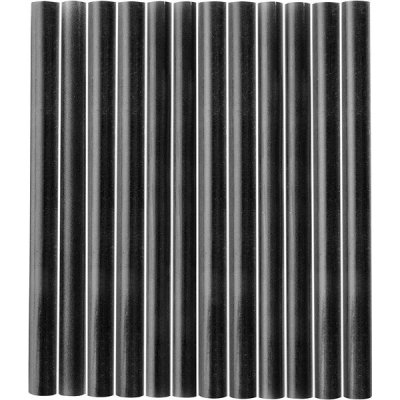 tyčinky tavné, černá barva, pr.7,2x100mm, 12ks – Zboží Dáma