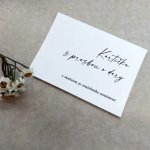 Kartička Svatební dary 92 x 60 mm – Zboží Dáma