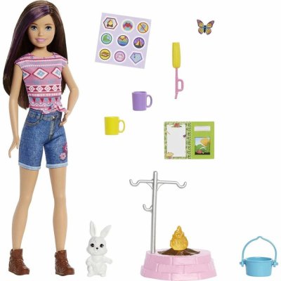 Barbie DreamHouse Adventure kempující sestra se zvířátkem Skipper™ – Zbozi.Blesk.cz