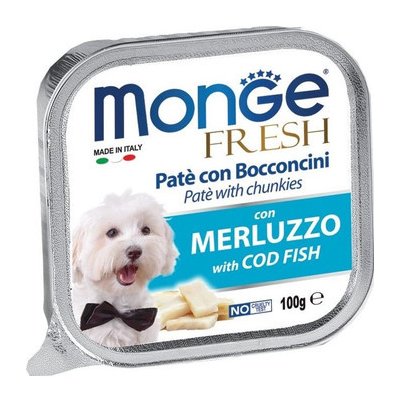 Monge Fresh Adult Dog treska 100 g – Zboží Mobilmania