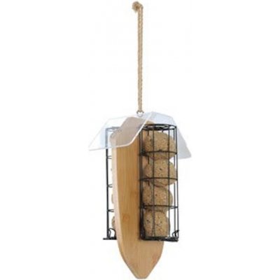 Zolux Bamboo venkovní krmítko na lojové koule 185 x 140 x 275 mm 1 ks dřevěné – Zboží Dáma